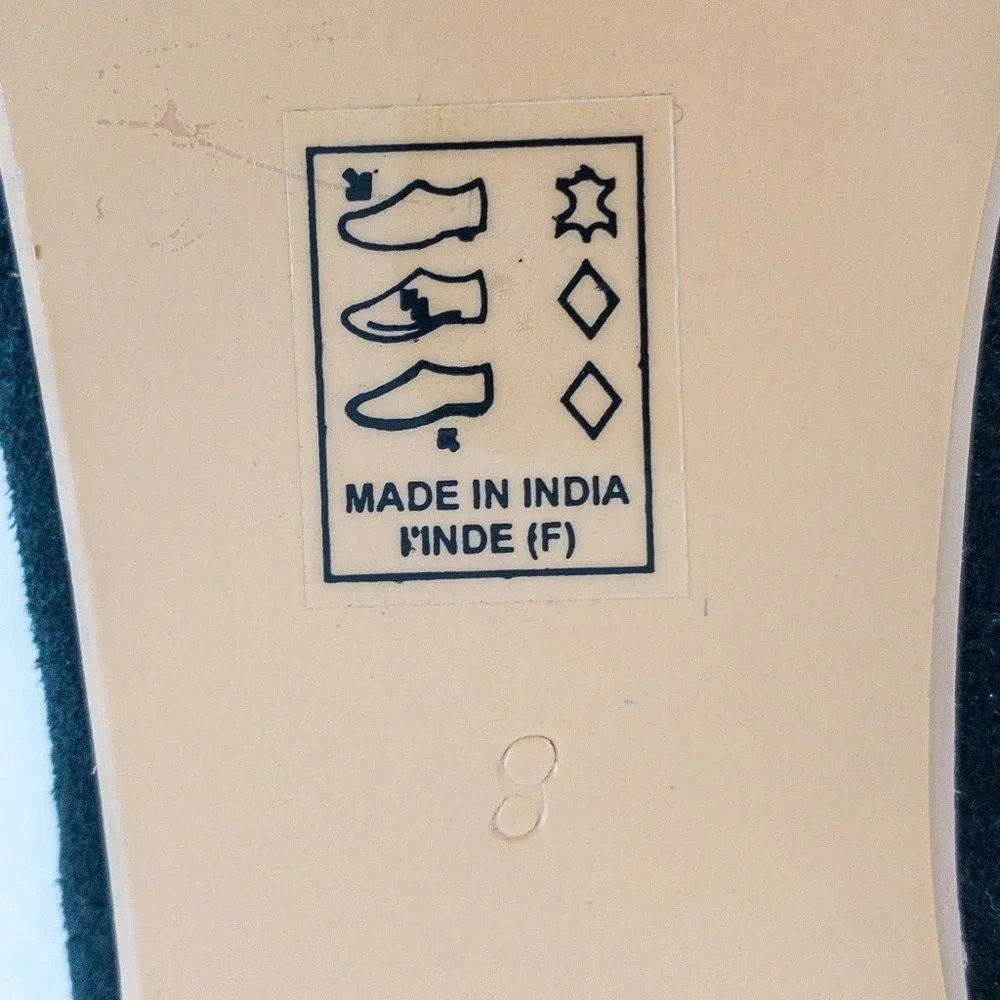 BDG UO 8/9 Black Suede Leather Flats NWOT - Picture 6 of 10